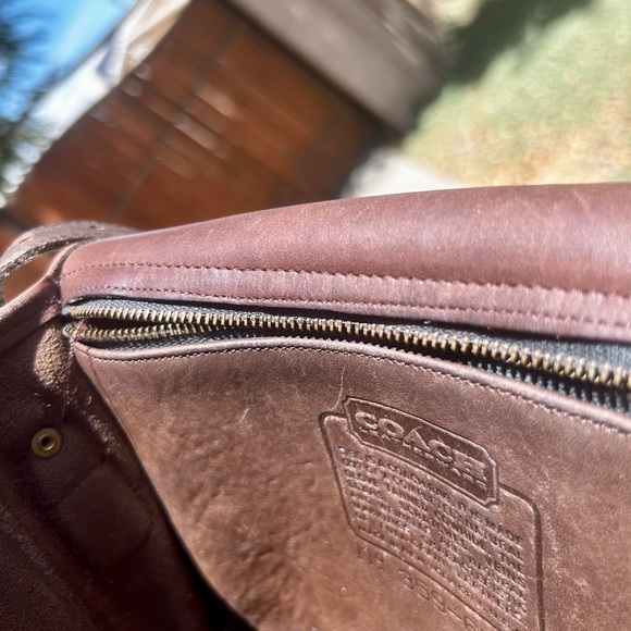 Vintage COACH Saddle Bag - Picture 7 of 9